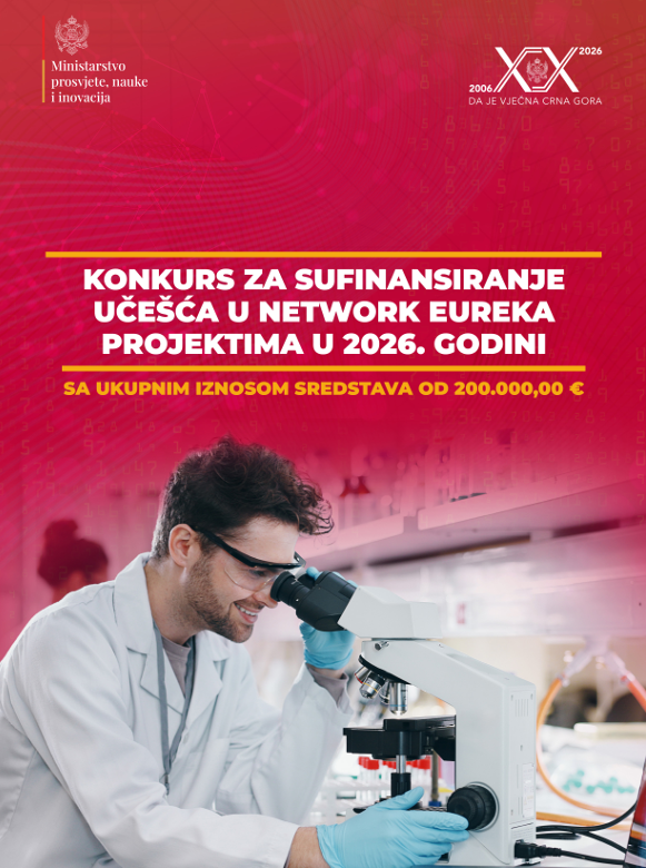 Montenegro Opens Call for Participation in EUREKA 2026 Projects