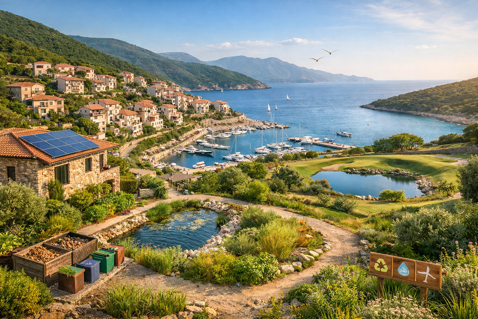 Best practice of Luštica Bay: Leadership in Energy & Environmental Design